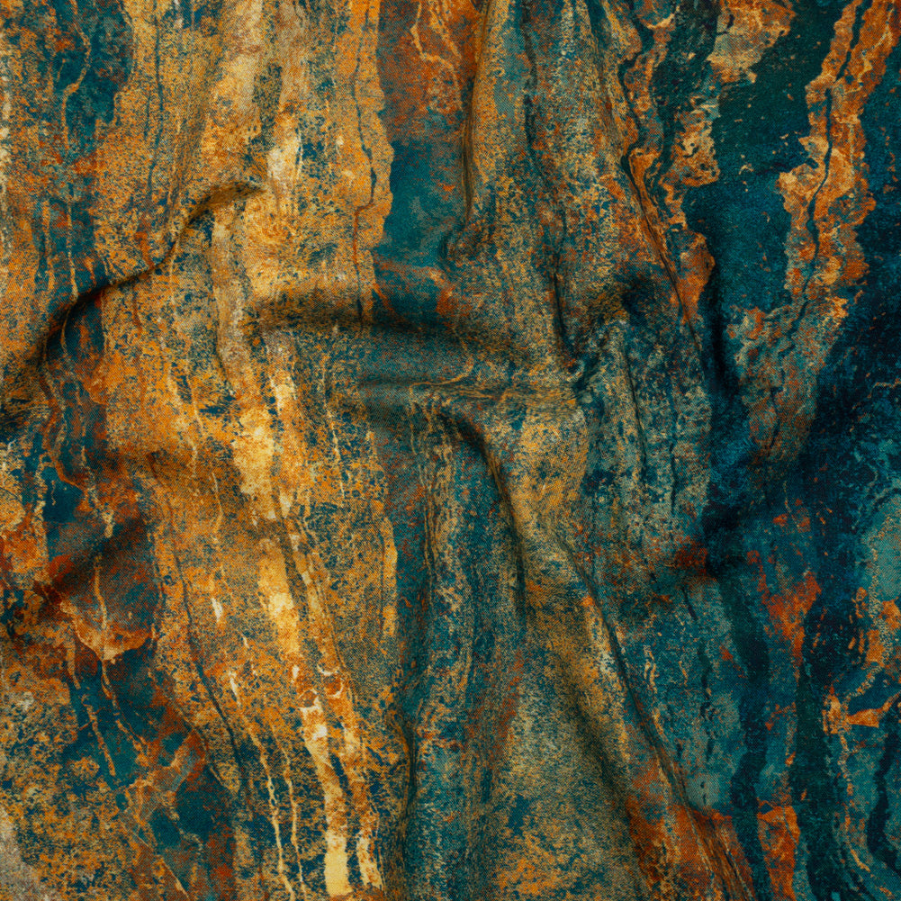 Stonehenge Quilting Cotton by Northcott - Oxidized Copper Swirling Lines Gradient - Ombre II Collection - Joann Fabrics