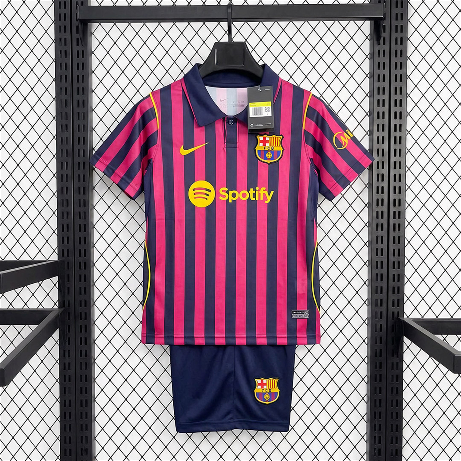 Barcelona 27-28 Home( Leaked Version ) Kids Kit - UnitedFutballJersey