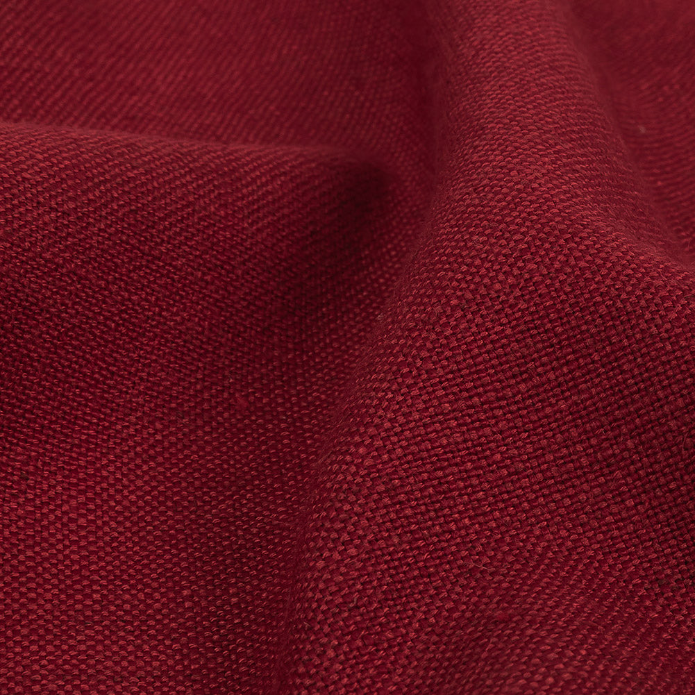 Polyester, Viscose and Linen Woven - Raspberry - British Imported - Joann Fabrics