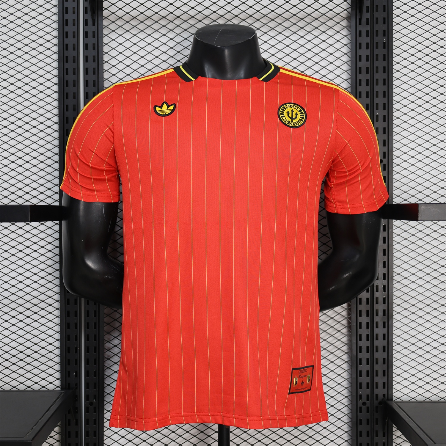 Belgium 2026 Terrace Icon Retro Casual Style Red Jersey - Player Version - UnitedFutballJersey