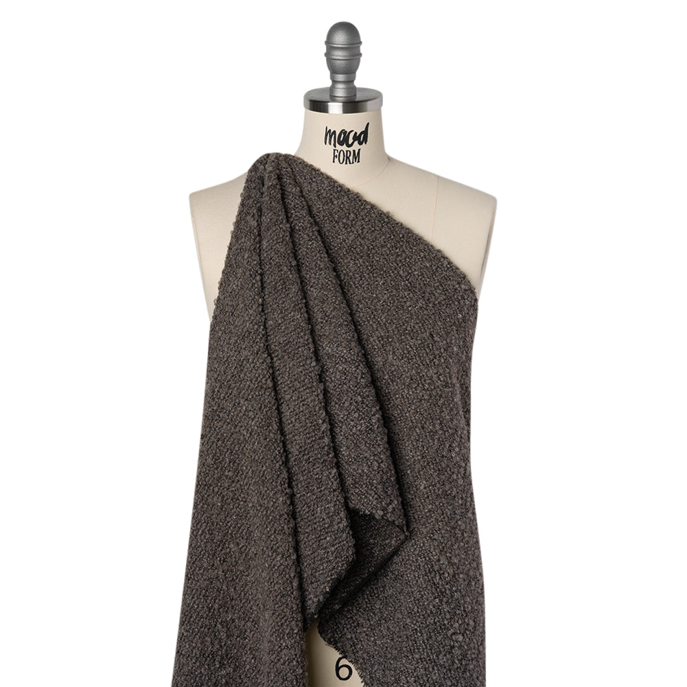Wool Blend Boucle Tweed - Brown - Joann Fabrics
