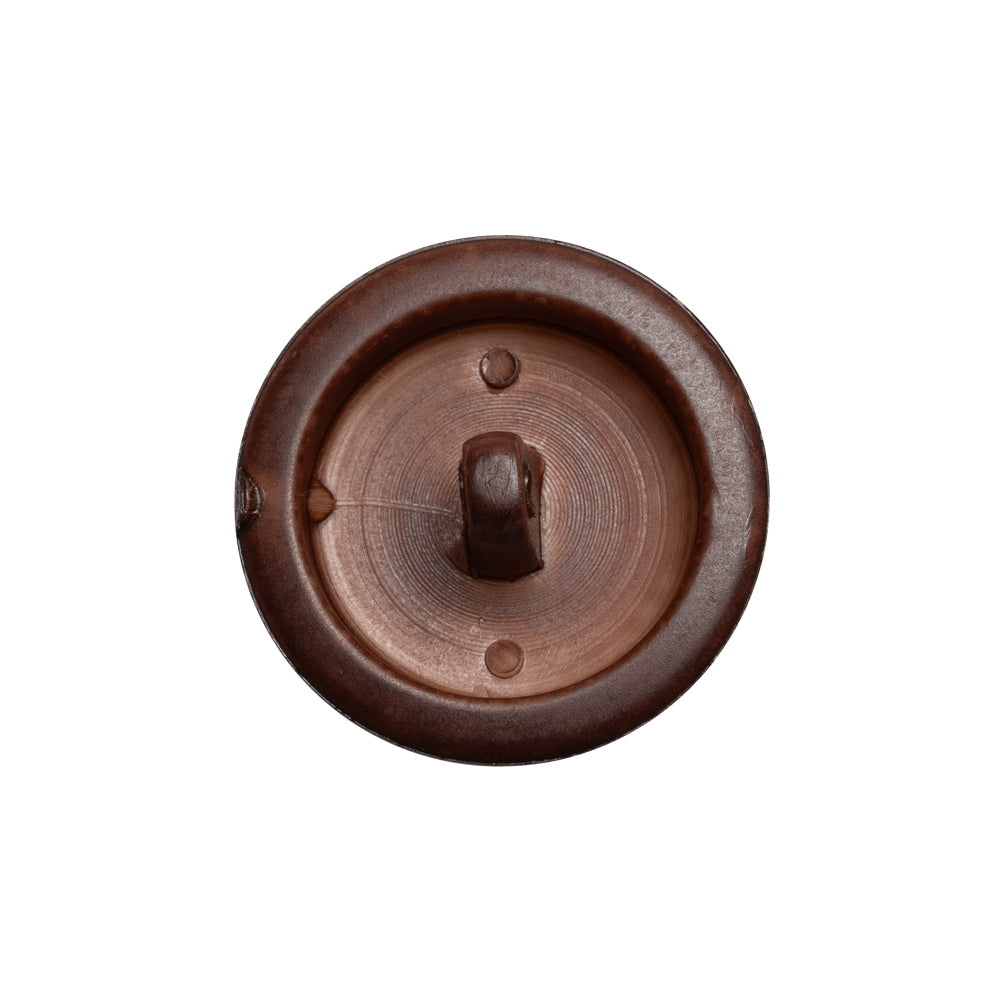 Half Dome Plastic Shank Back Button - Bordeaux Coat of Arms Embossed - 36L/23mm - Joann Fabrics