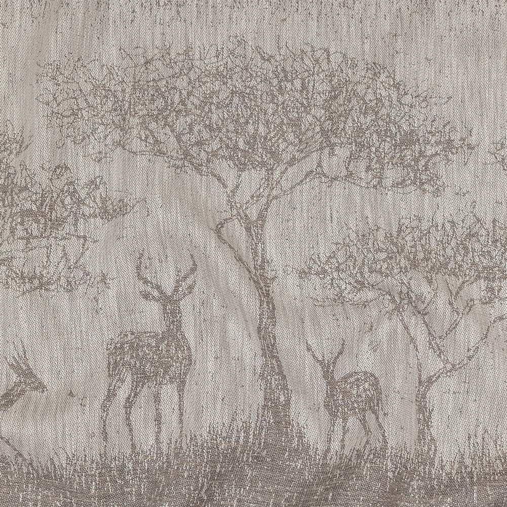 Drapery Jacquard Panel - Pebble Antelope in the Wild - British Imported - Joann Fabrics