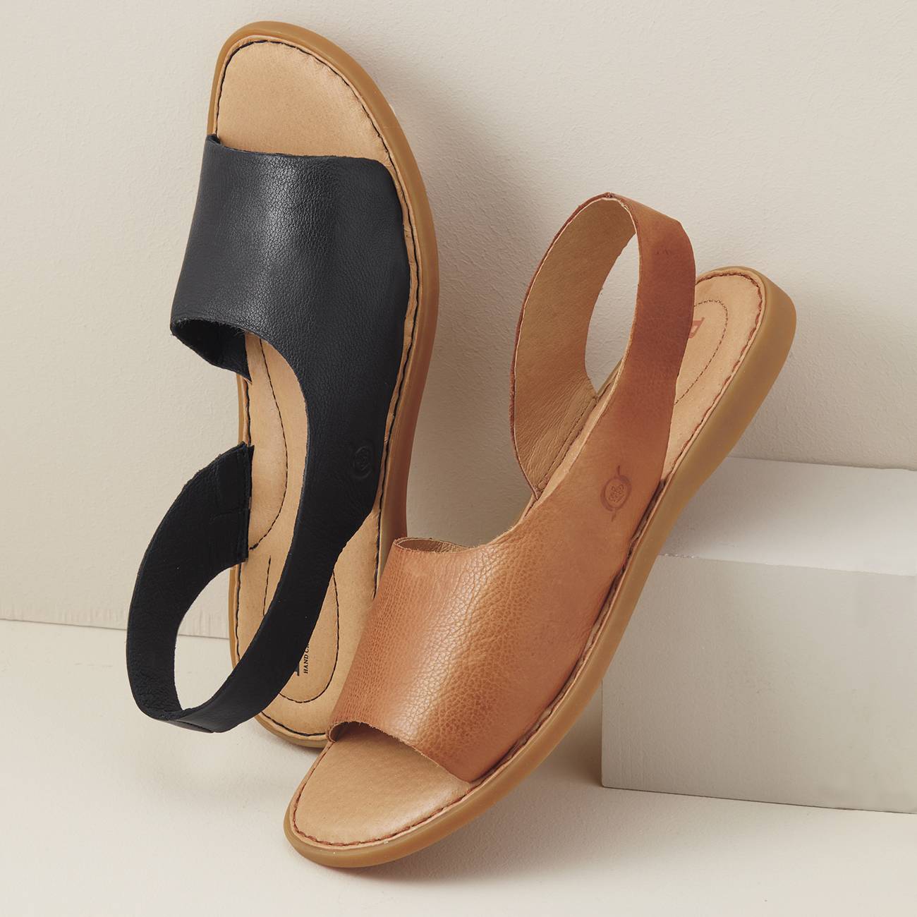 Sleek Leather Sandals by Born® - Northstyle Catalog