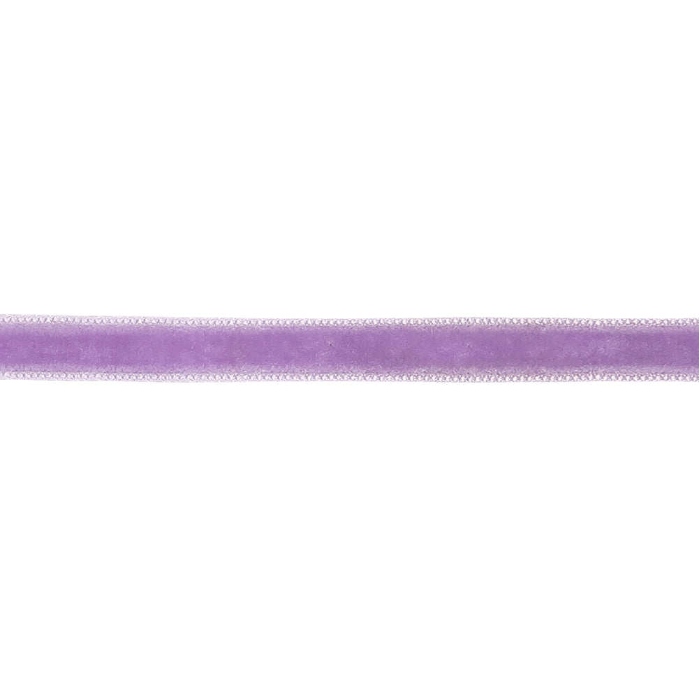 Crocus Single Face Velvet Ribbon - 0.3125