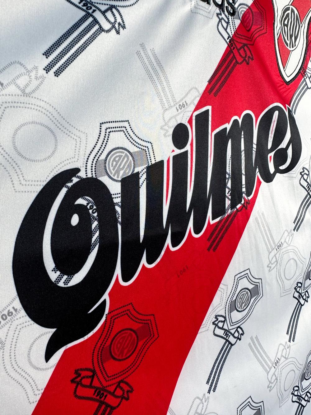 1996-1997 Retro River Plate Home Football Jersey 1:1 Thai Quality