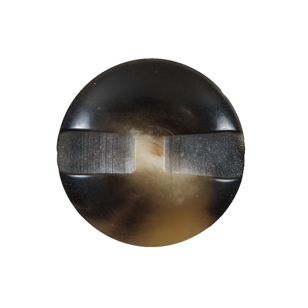 Italian Brown Glossy Plastic Button - 40L/25.5mm - Joann Fabrics