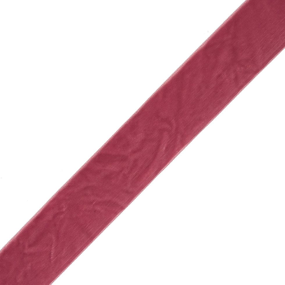 Double Faced Velvet Ribbon Made in Italy - 7/8