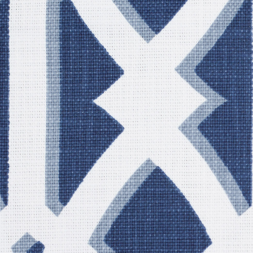 Navy Geometric Heavyweight Cotton - Joann Fabrics