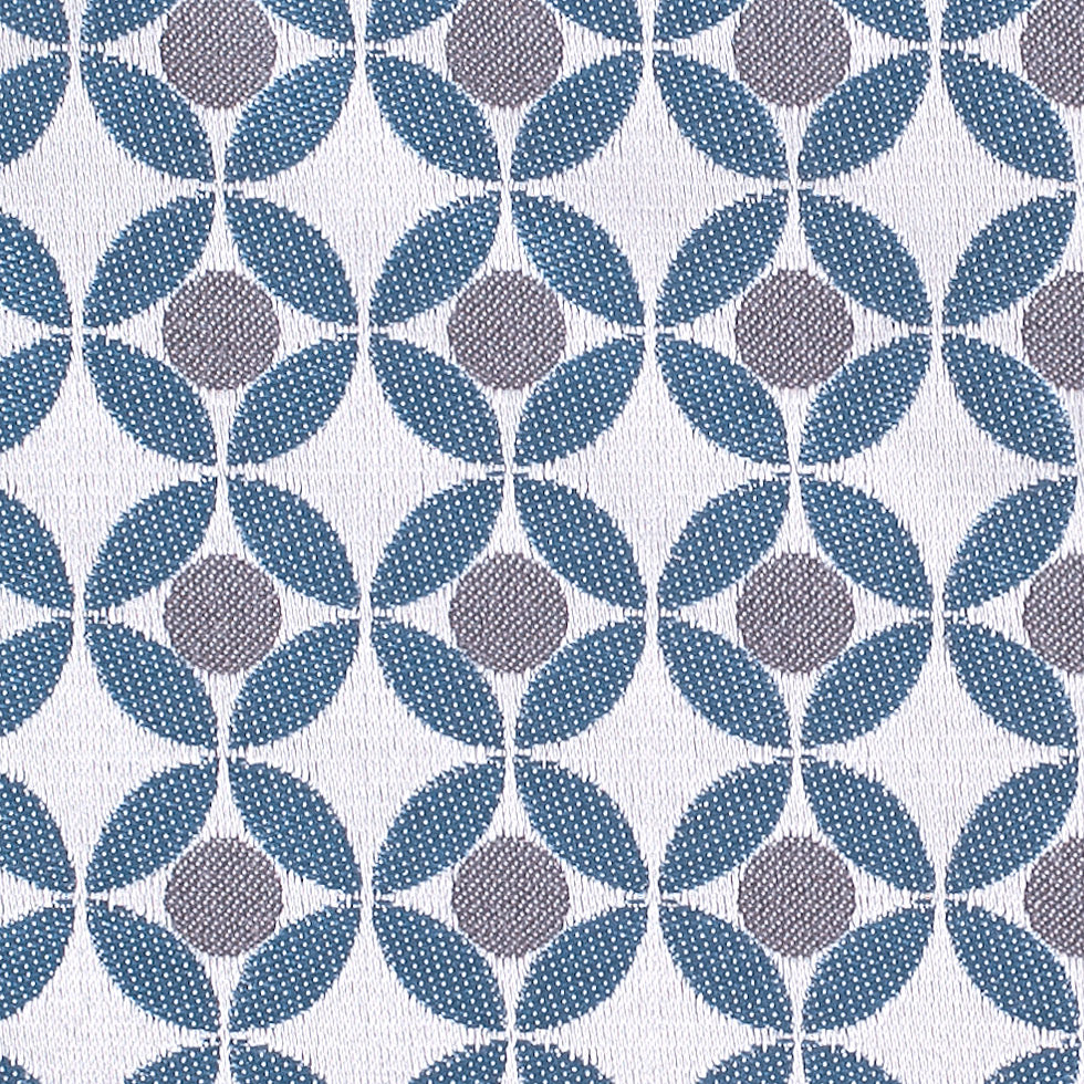 Petrol Geometric Poly-Cotton Brocade - Joann Fabrics