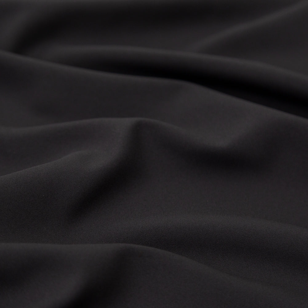 Theory Black Polyester Georgette - Joann Fabrics