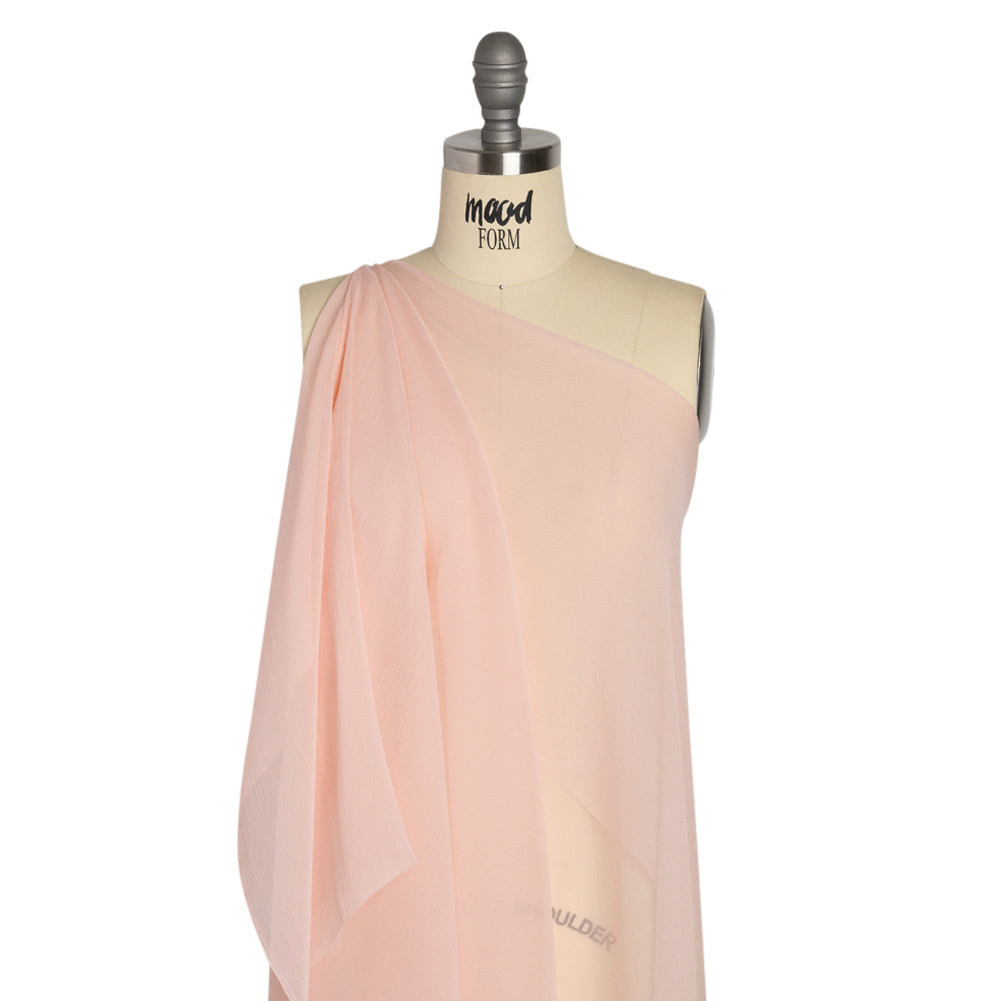 Crinkled Silk Chiffon - Veiled Rose - Premium Collection - Joann Fabrics