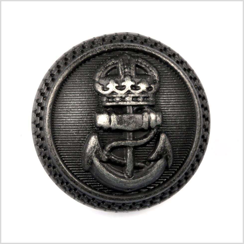 Black Spazz Anchor Button - 36L/23mm - Joann Fabrics