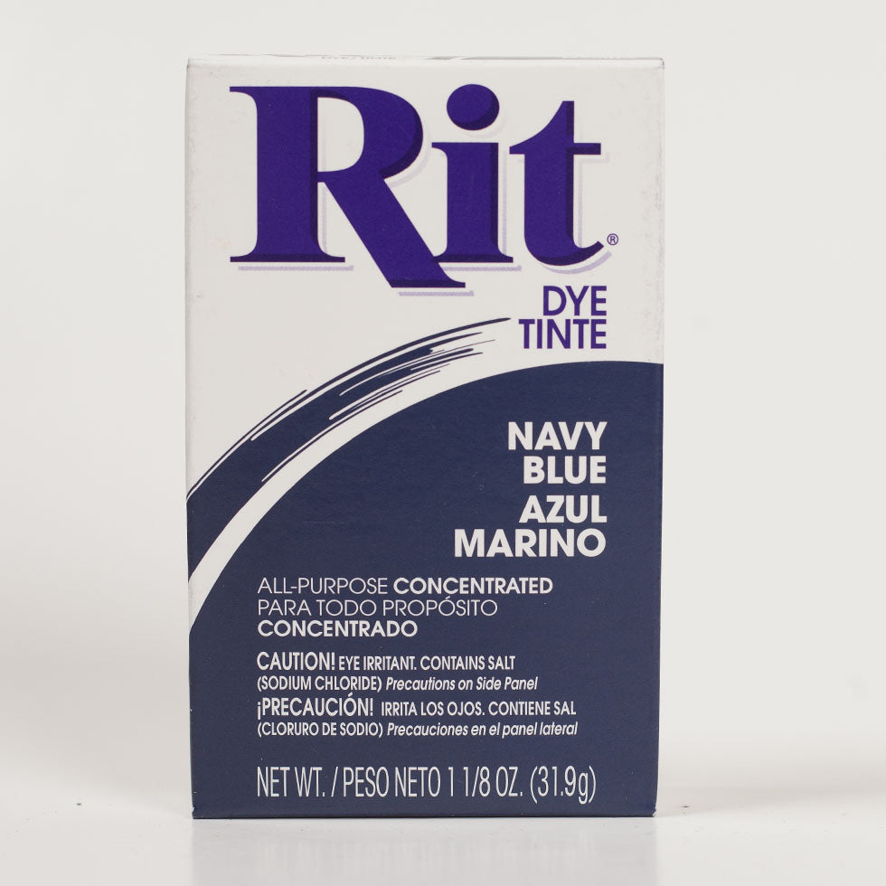 Rit All-Purpose Box Fabric Dye - Navy Blue - 1 1/8oz - Joann Fabrics