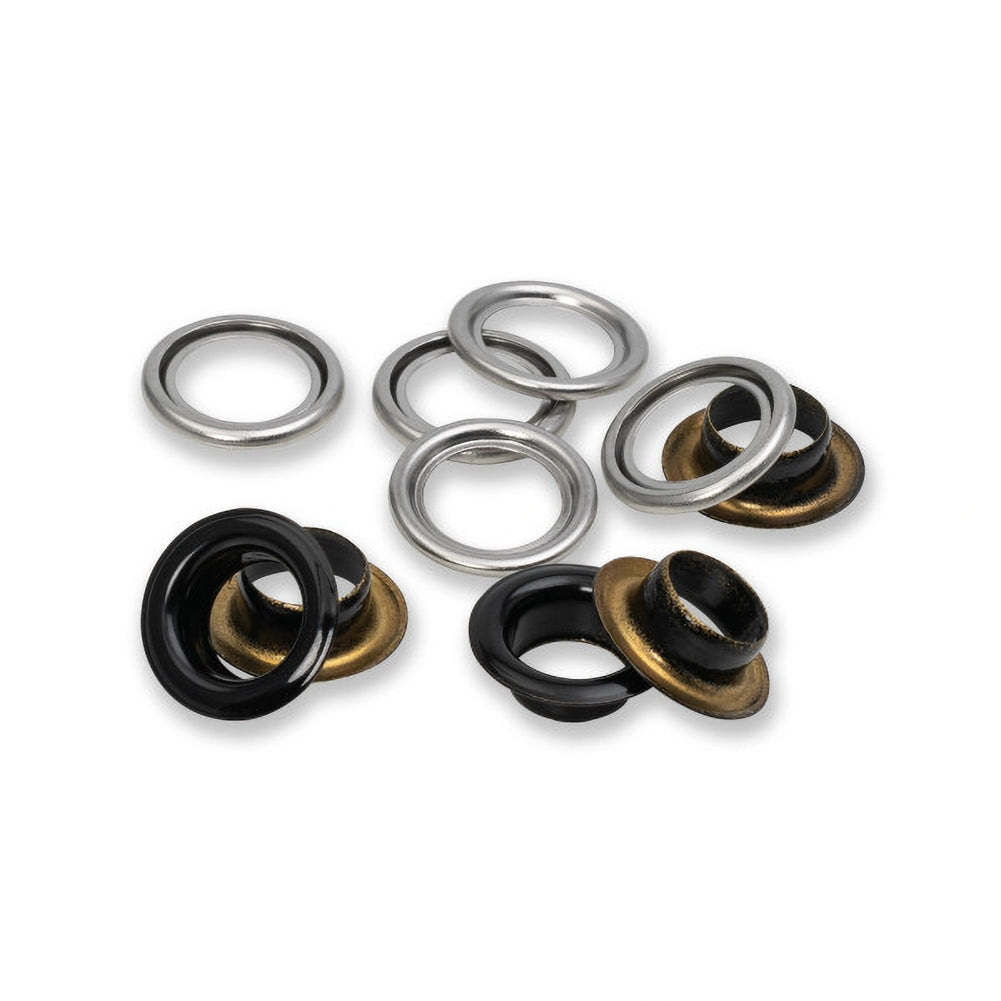 Prym Eyelets with Washers - Black 11mm - 20pc - Joann Fabrics