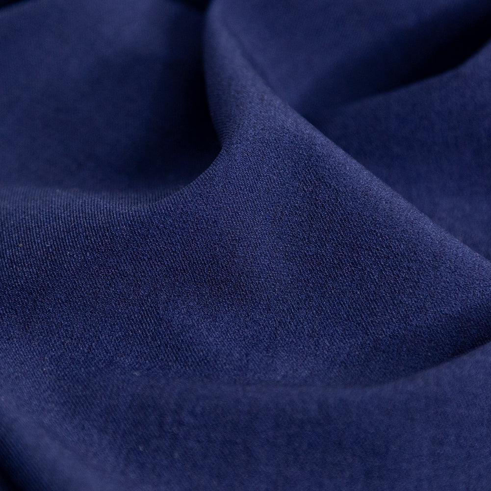 Italian Evening Blue Stretch Polyester Twill - Joann Fabrics