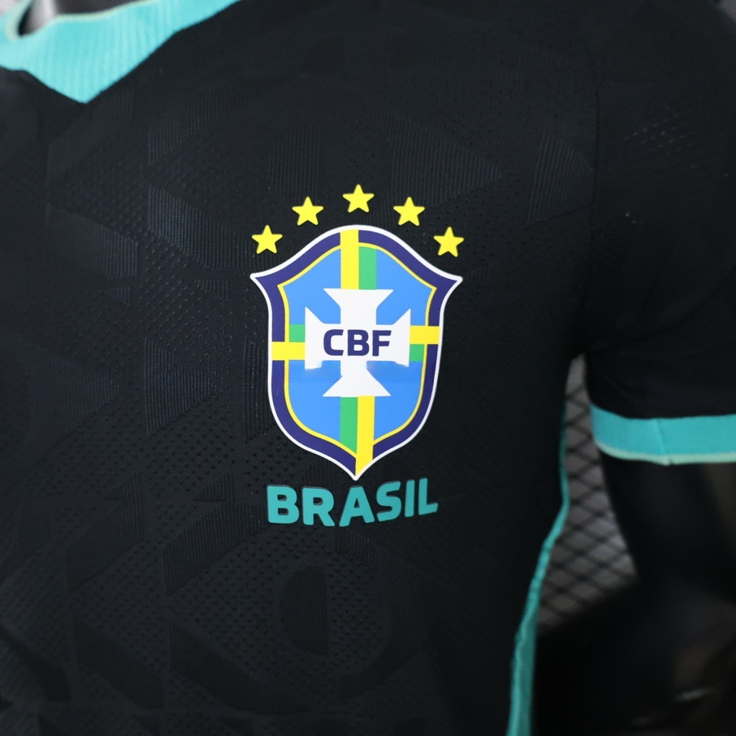 Brazil 2026 Black Mint Special Jersey - Player Version - UnitedFutballJersey