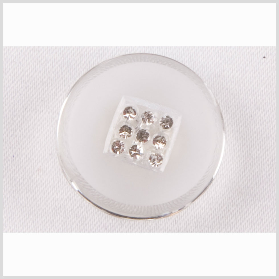Crystal Glass Button - 28L/18mm - Joann Fabrics