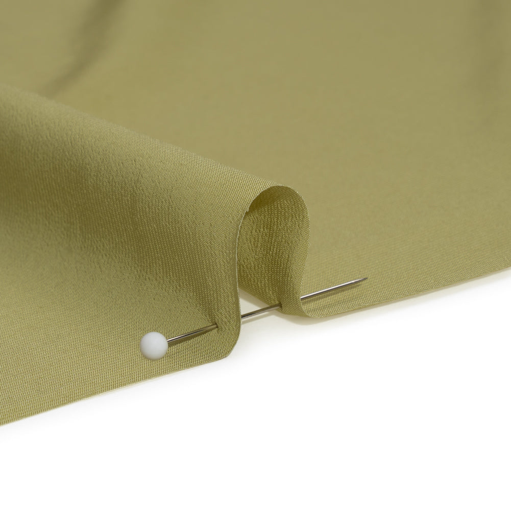 Famous Australian Designer Pea Green Viscose Crepe de Chine - Joann Fabrics