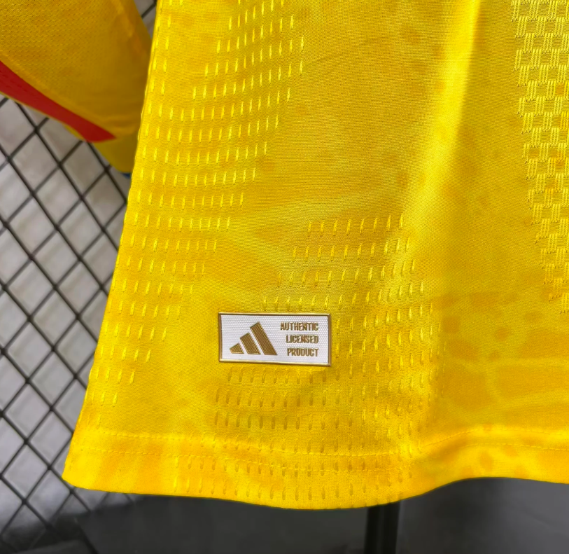 2026 Long Sleeve Player Version Colombia National Team Home  Football Jersey 1:1 Thai Quality