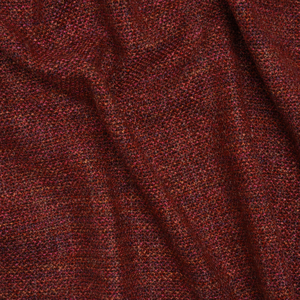 Acetate and Viscose Upholstery Tweed - Lipstick - Joann Fabrics