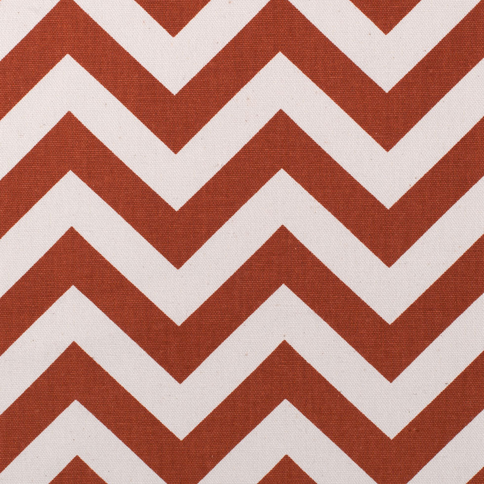 Village Rust/Natural Zig Zag Canvas - Joann Fabrics