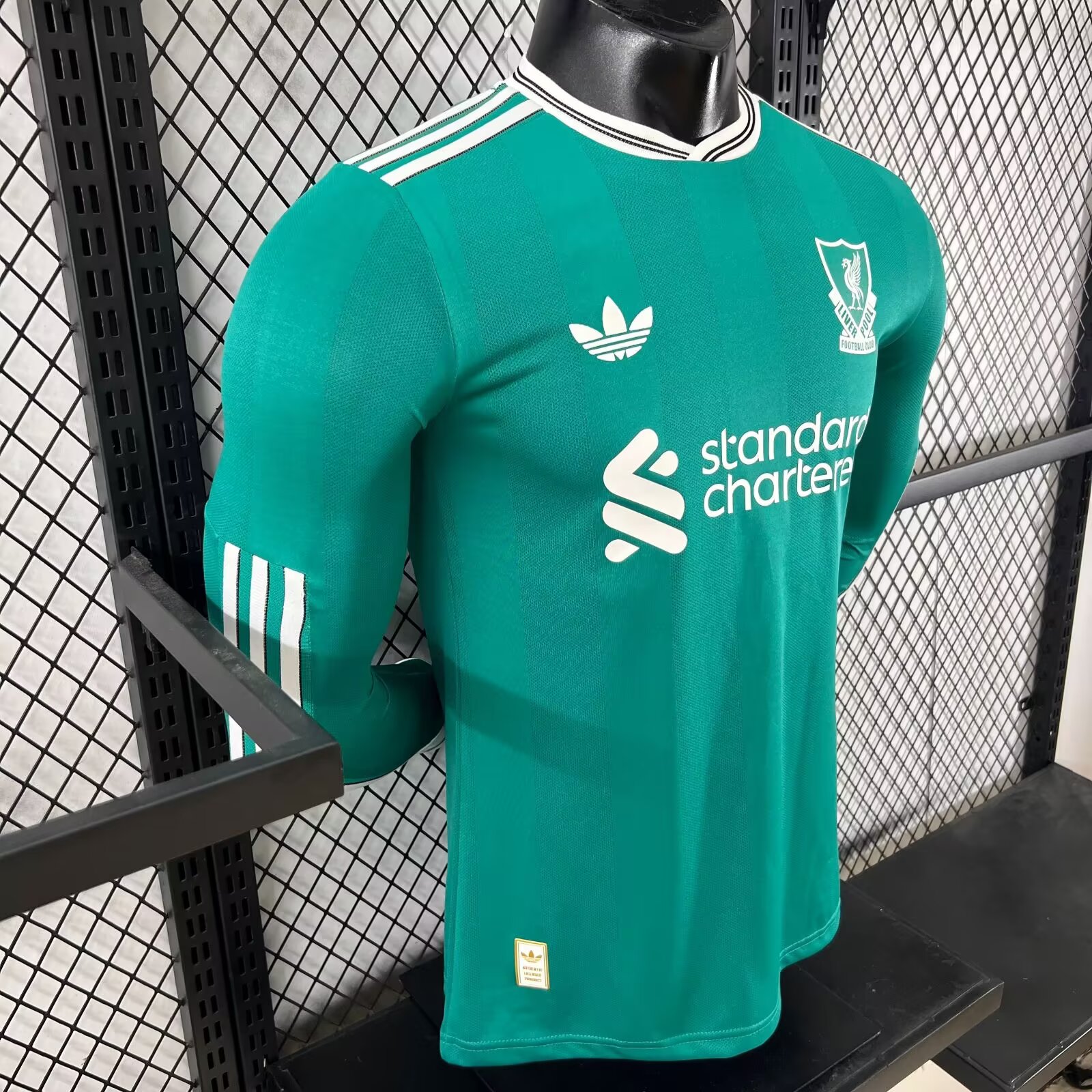 2025/2026 Long Sleeve Player Version Liverpool Third Away  Football Shirt 1:1 Thai Quality