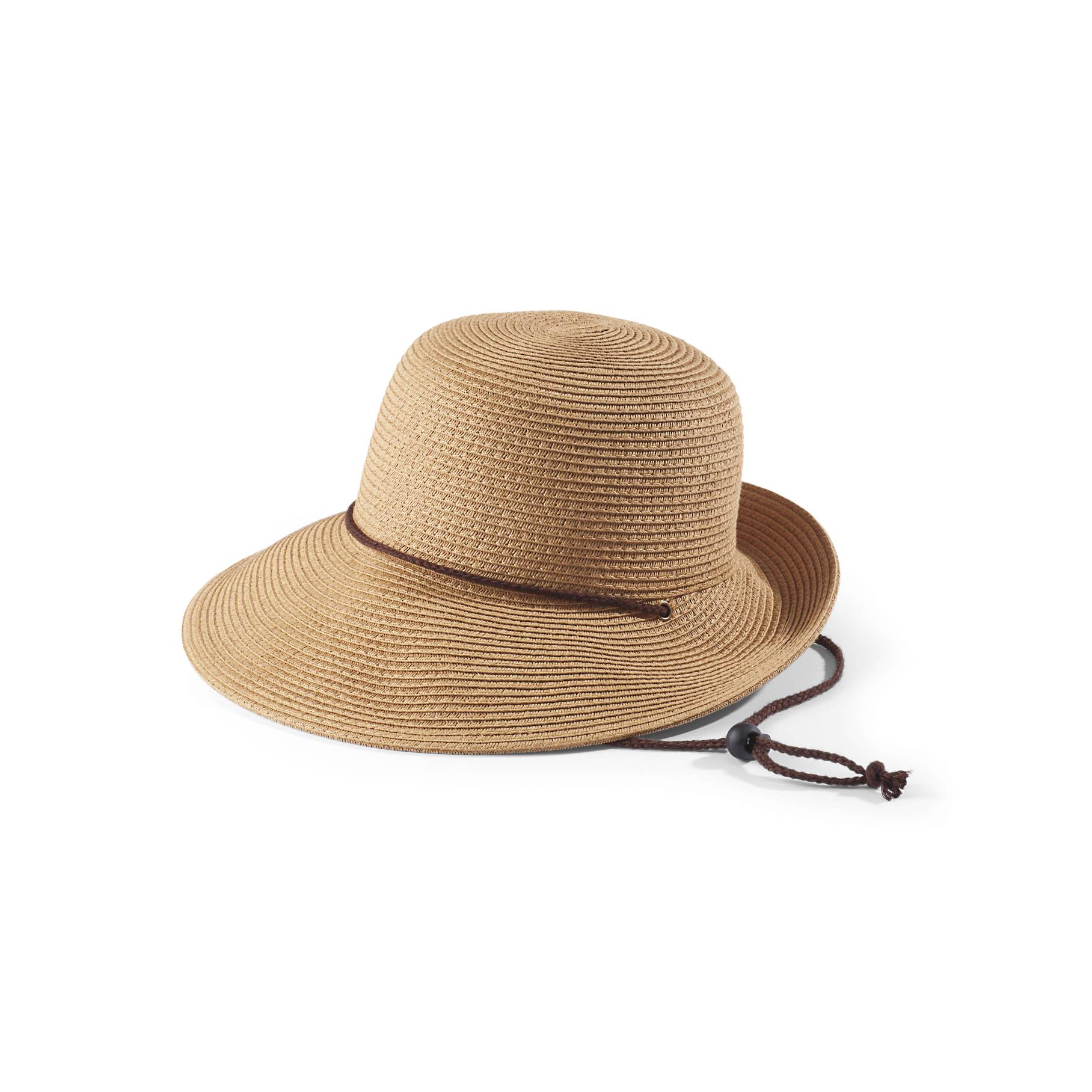 Drawcord Sun Hat, Graduated Brim, Adjustable Toggle Cord - Northstyle Catalog