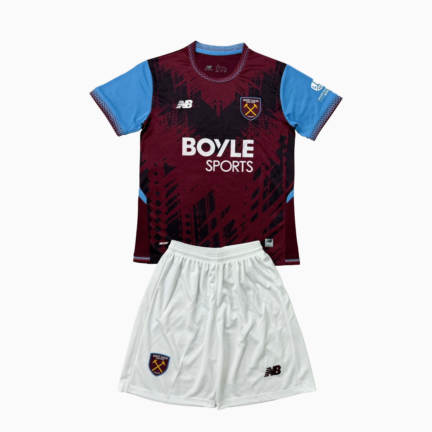 West Ham United 26-27 Home Men's Adult Jersey Set - Fans Version - UnitedFutballJersey