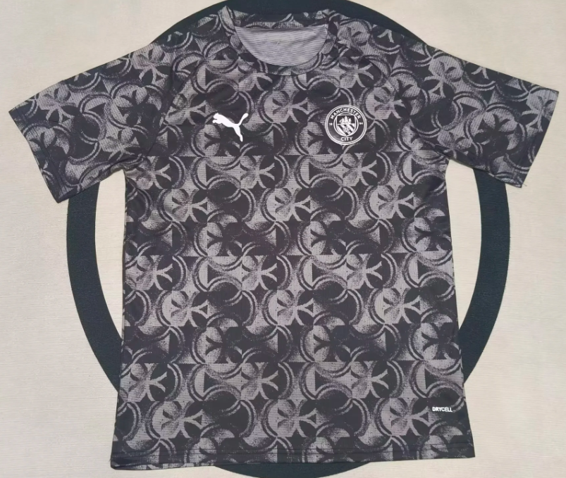 2025/2026 Manchester City Black and Gray Special Edition Football Jersey 1:1 Thai quality
