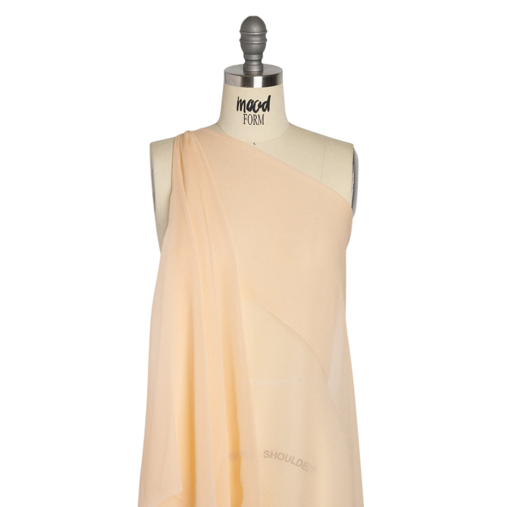 Crinkled Silk Chiffon - Pale Blush - Premium Collection - Joann Fabrics