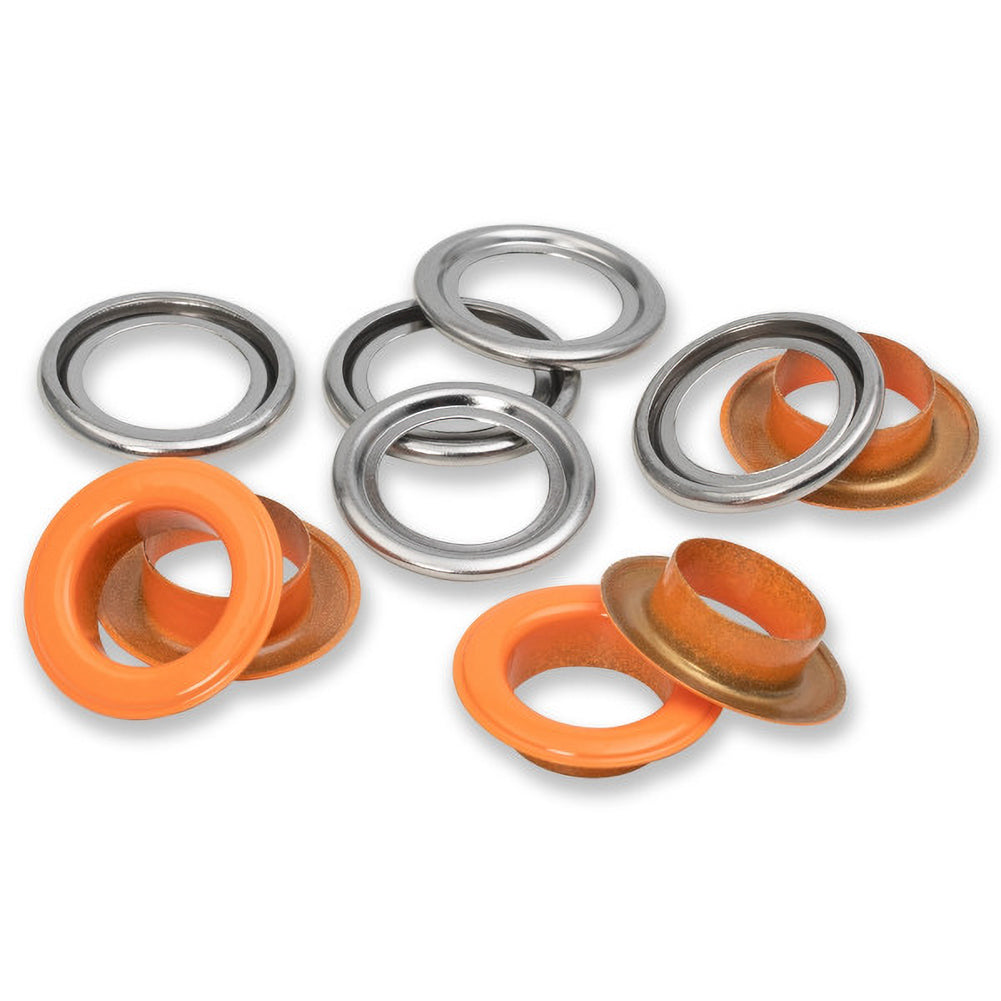 Prym Eyelets with Washers - Orange 14mm - 15pc - Joann Fabrics