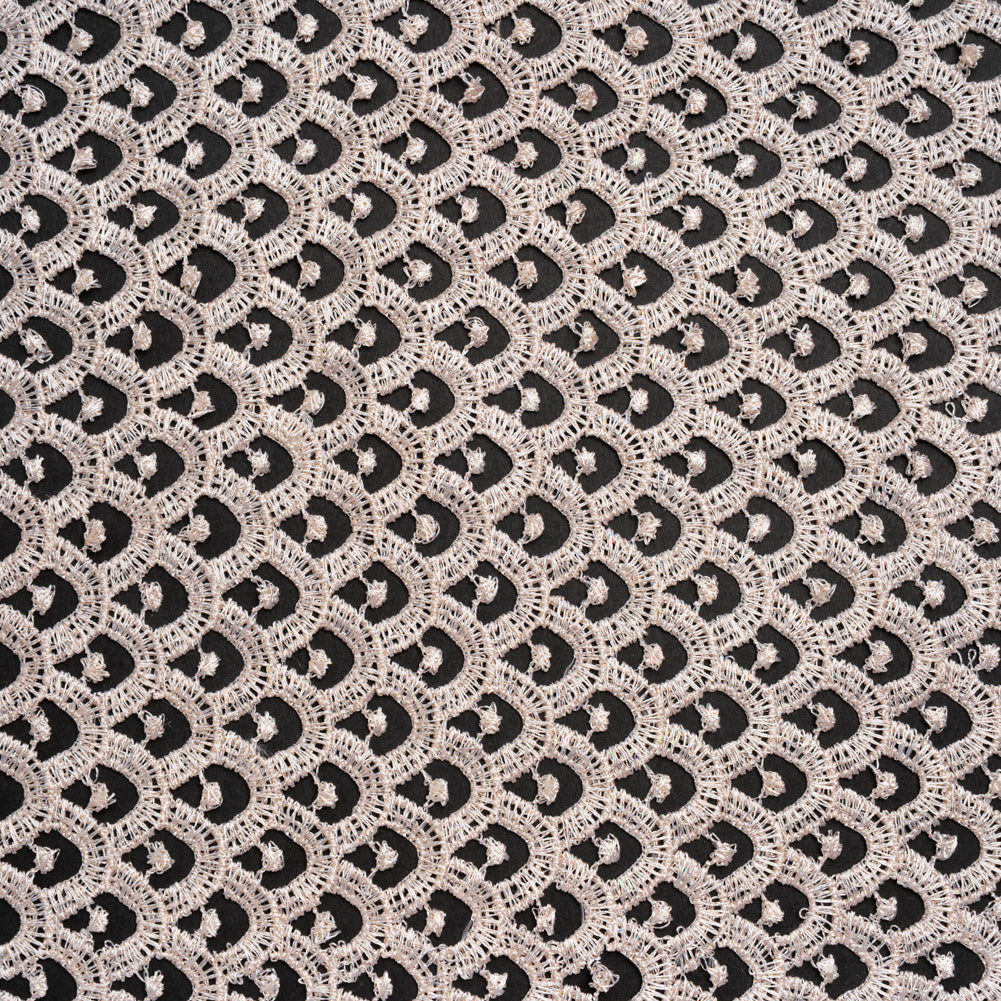 Guipure Lace - Bleached Sand Scale Scallops - Joann Fabrics