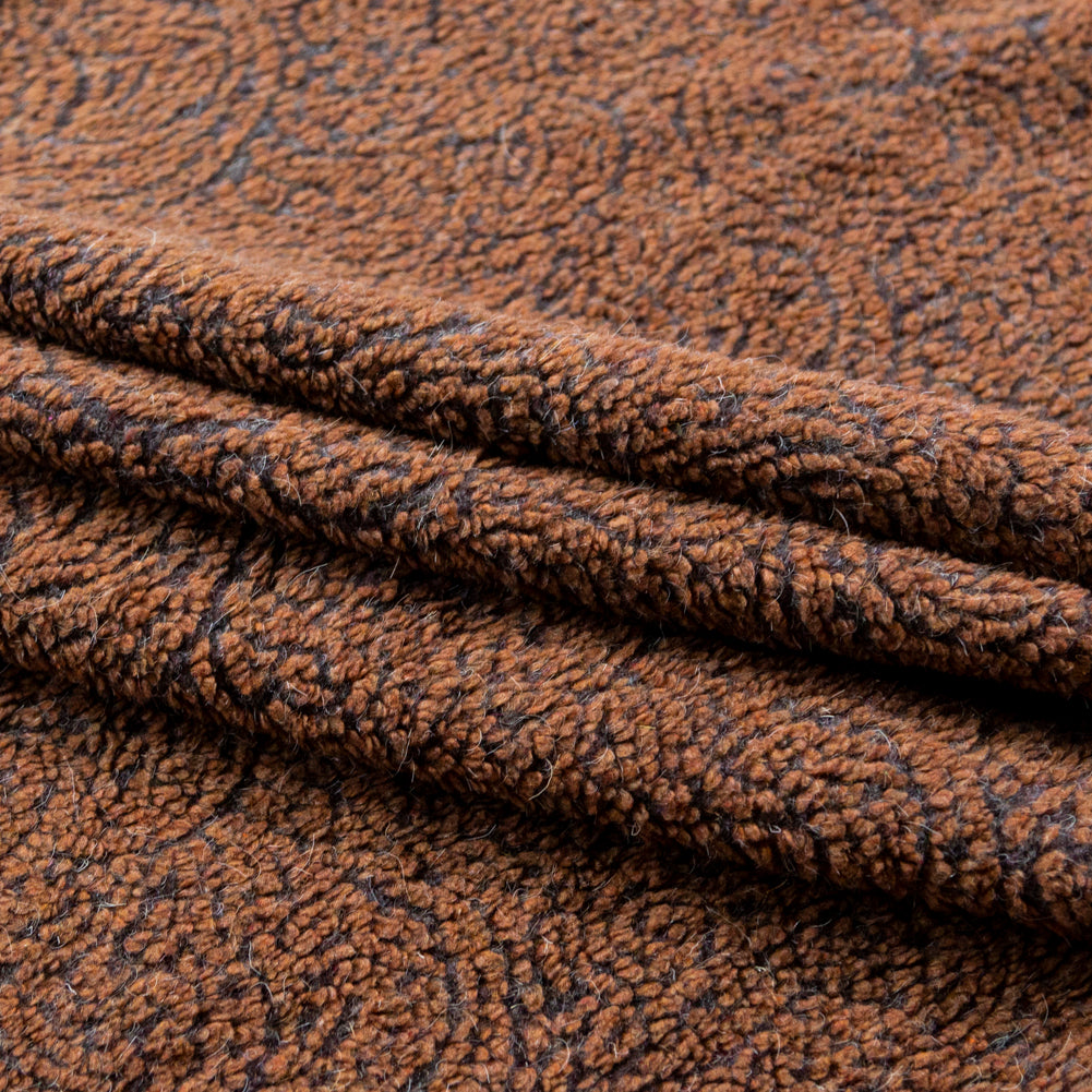 Brown and Gray Two-Tone Wool Knit - Joann Fabrics