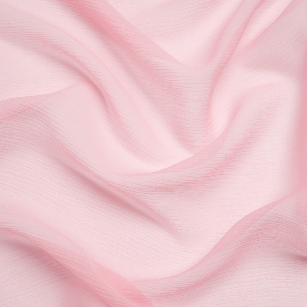 Crinkled Silk Chiffon - Candy Pink - Premium Collection - Joann Fabrics