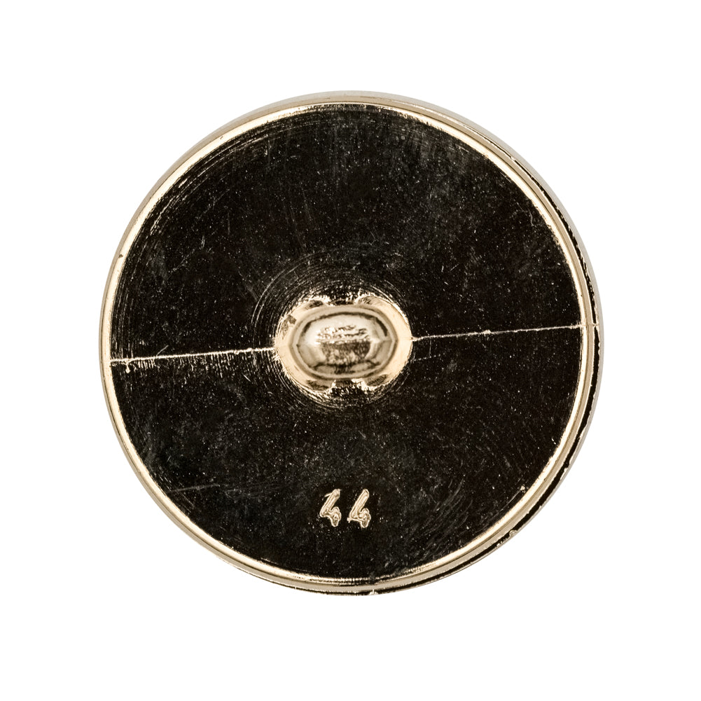 Italian Gold Crest Plastic Shank Back Button - 44L/28mm - Joann Fabrics