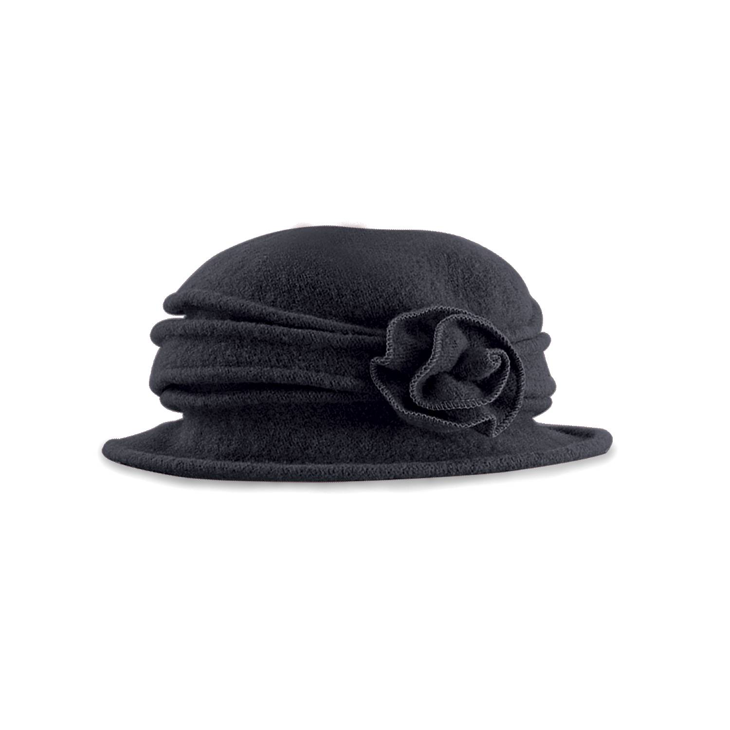 Boiled Wool Rosette Hat - Northstyle Catalog