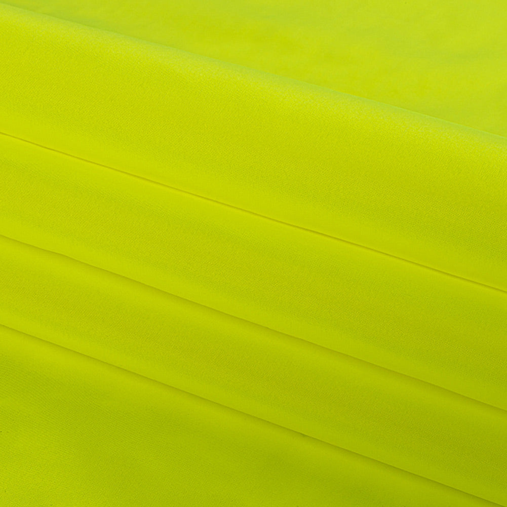 Polyester Taffeta - Plain Dyed Neon Yellow - Bellamy Collection - Joann Fabrics
