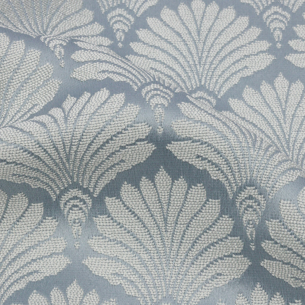 Drapery Jacquard - Wedgewood Palm Fans - British Imported - Joann Fabrics
