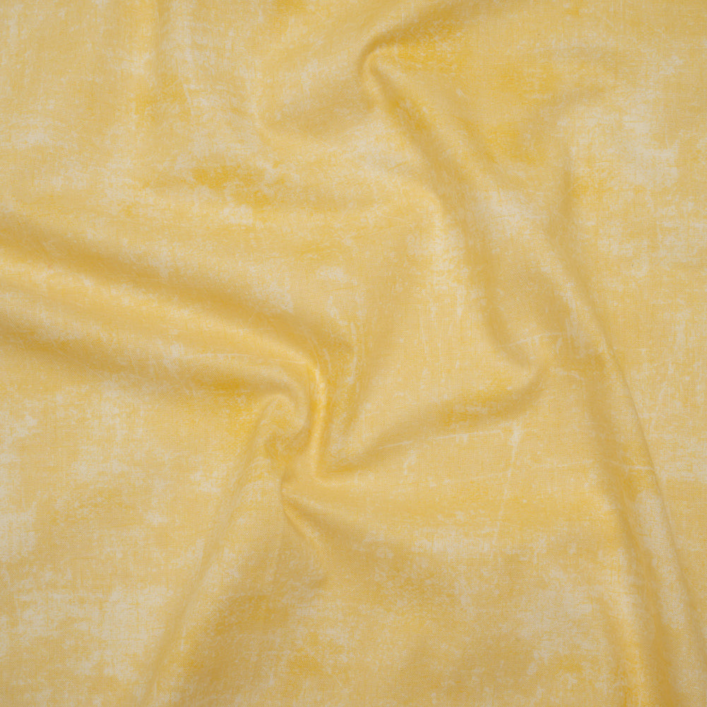 Printed Quilting Cotton by Northcott - Lemoncello Painterly Texture - Canvas Collection - Joann Fabrics