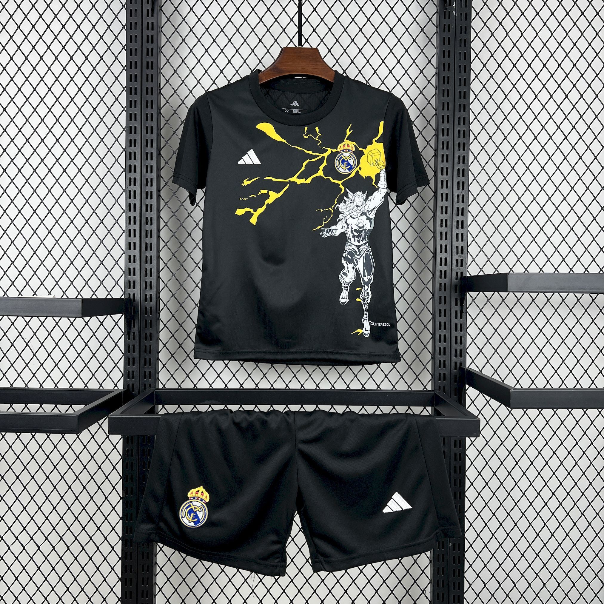 2025/2026 Real Madrid Collaboration With Marvel 02 Football Shirt 1:1 Thai Quality Kids Size