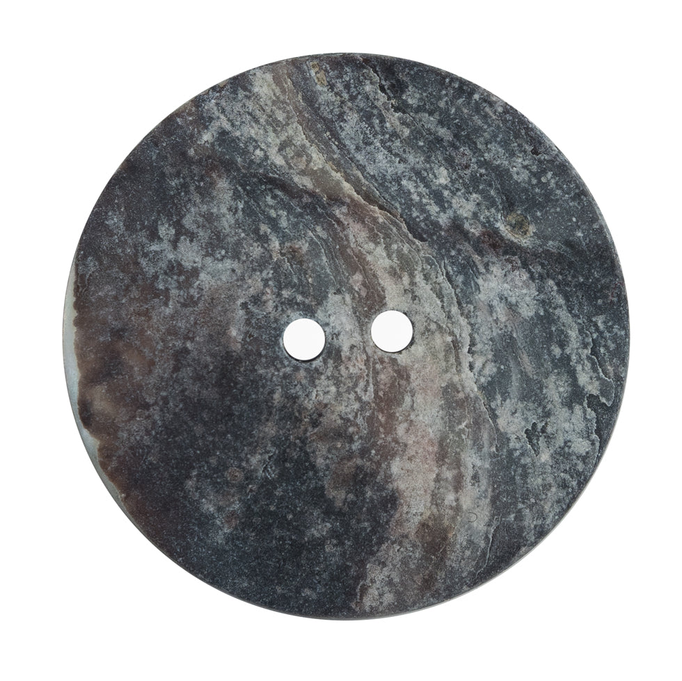 Italian Blue 2-Hole Shell Button - 54L/34mm - Joann Fabrics