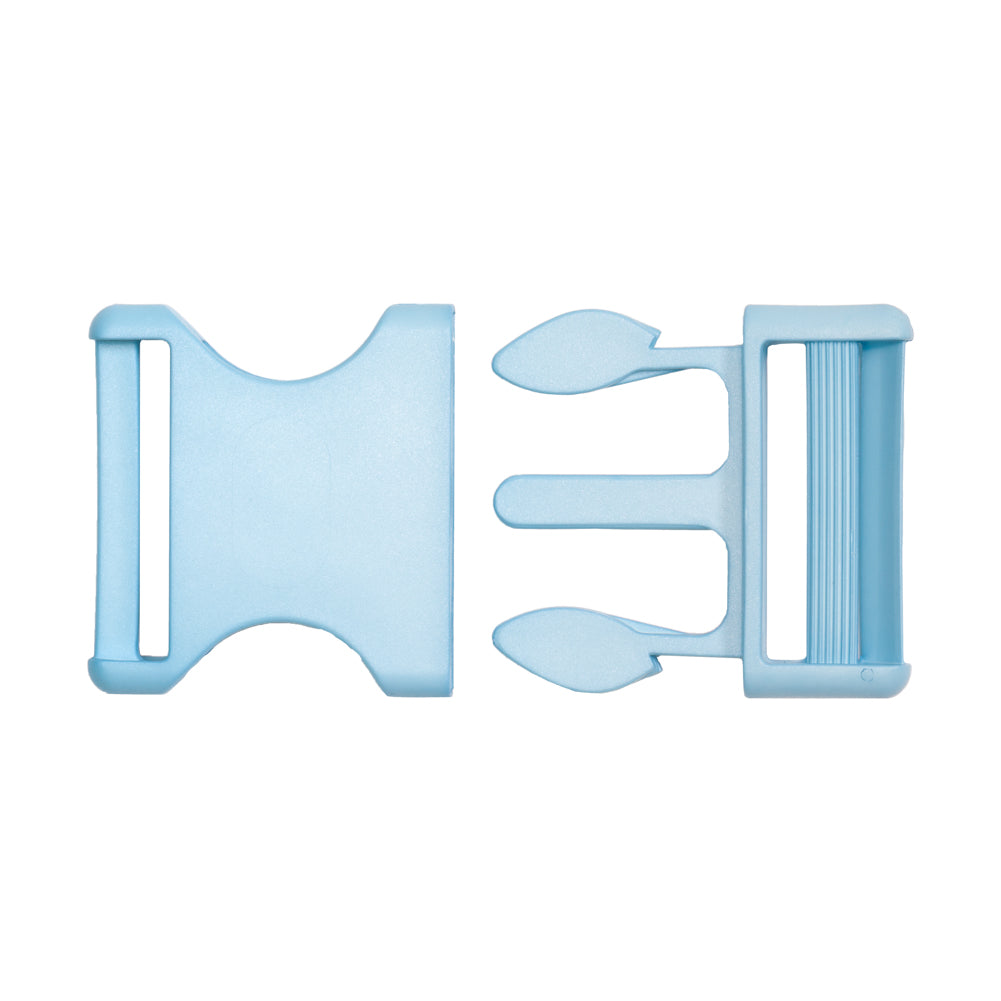 Lucille Italian Extra Large Plume Blue Plastic Release Buckle - Joann Fabrics