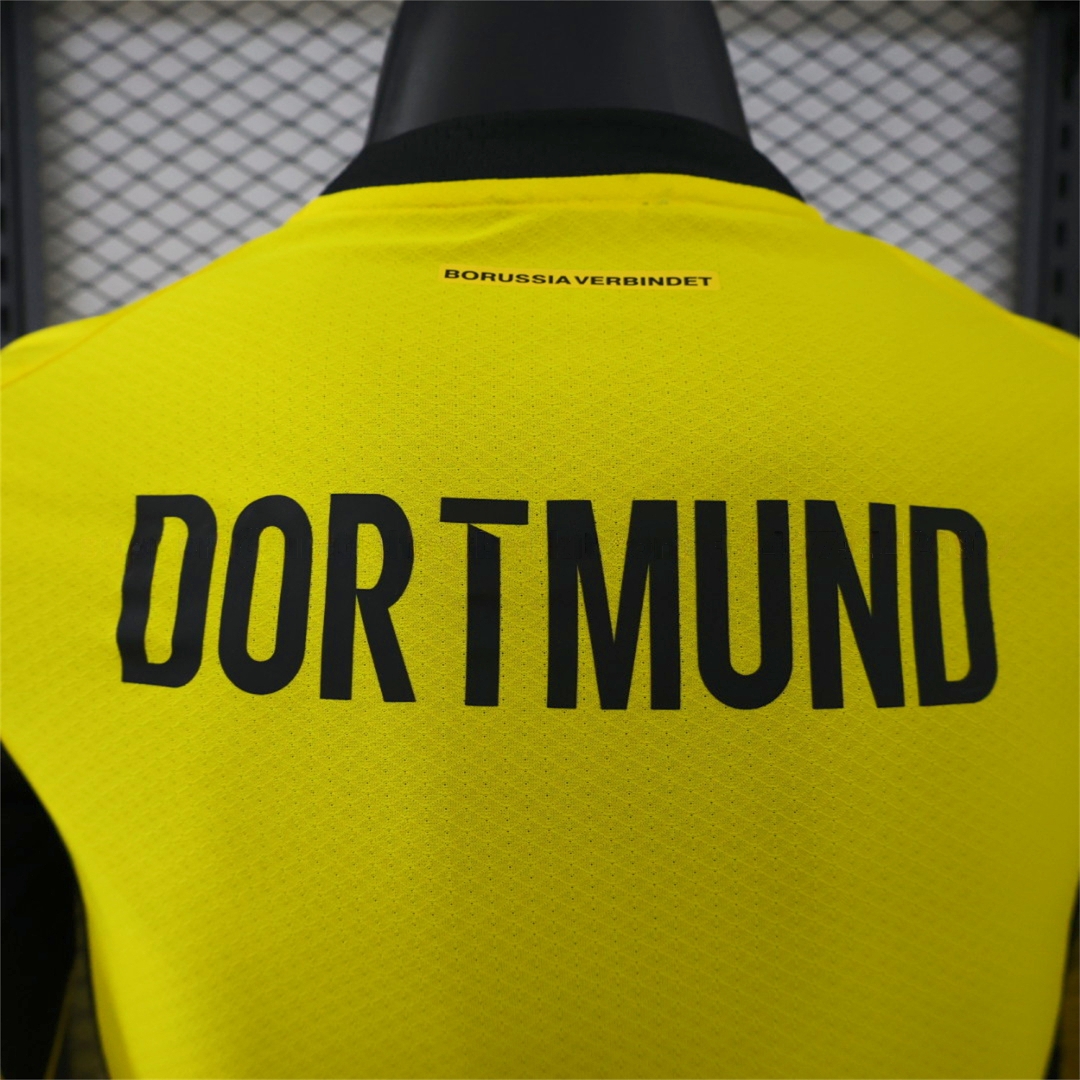 Dortmund 26-27 Home Long Sleeves Jersey - Player Version - UnitedFutballJersey