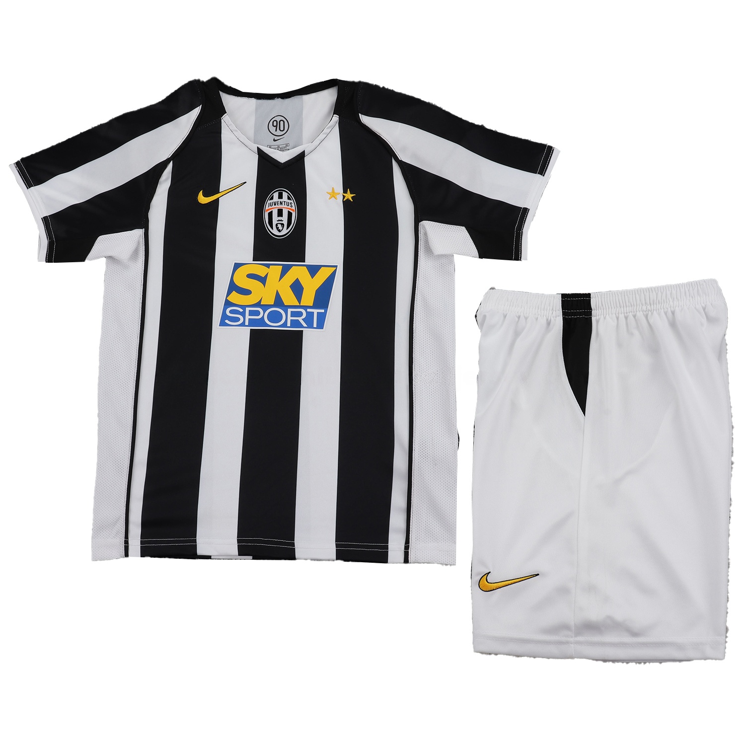 Retro Juventus 2004-05 Home Kids Kit - UnitedFutballJersey