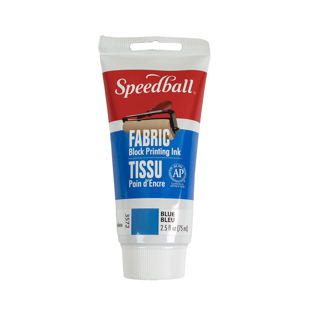 Speedball Blue Fabric Block Printing Ink - 2.5 fl oz - Joann Fabrics