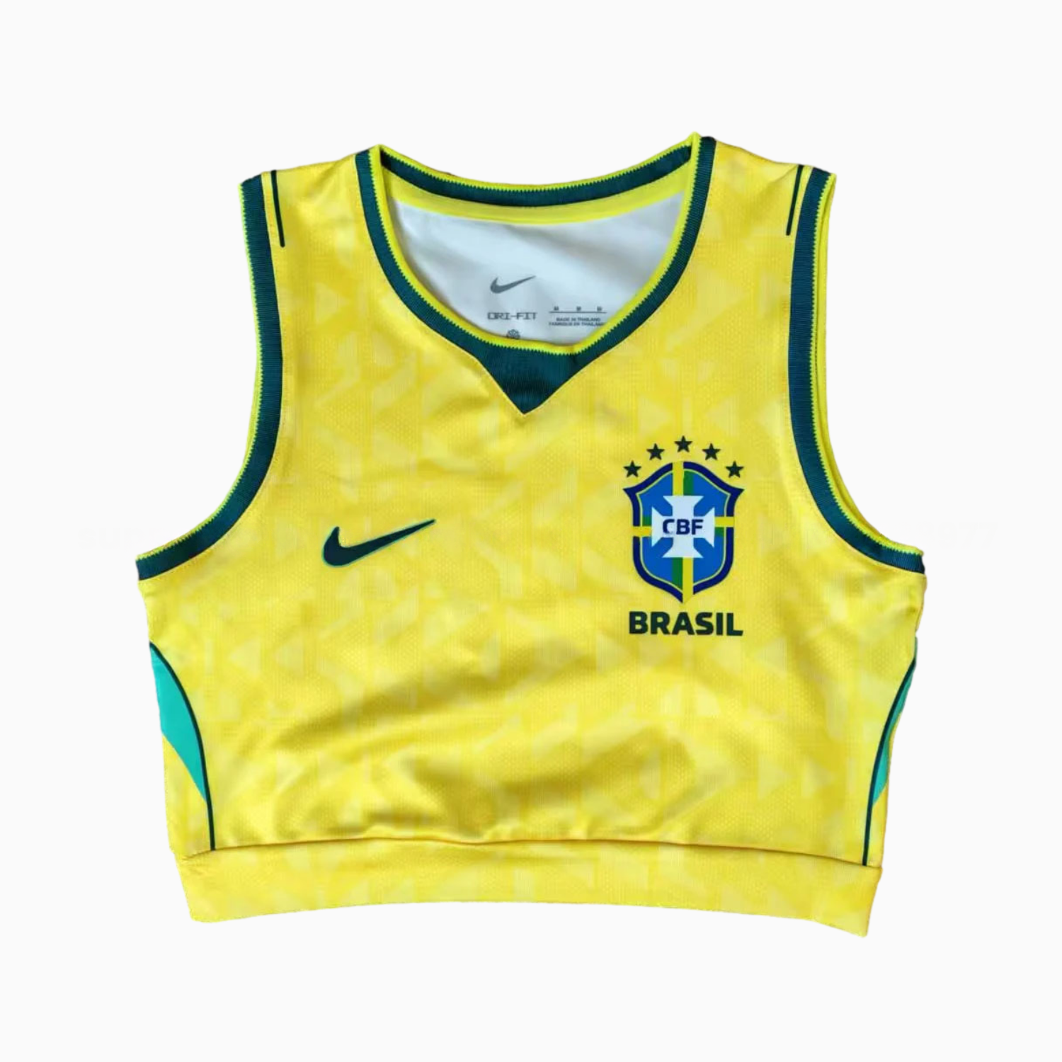 Women's Brazil 2026 Home Yoga Vest - UnitedFutballJersey