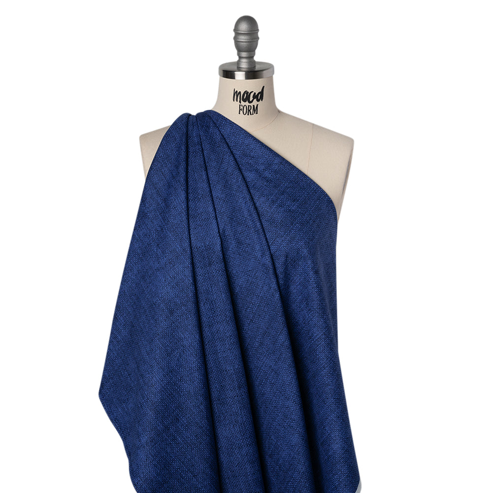 Printed Quilting Cotton by Northcott Studio - Navy Canvas Textured - Linen Basics Collection - Joann Fabrics