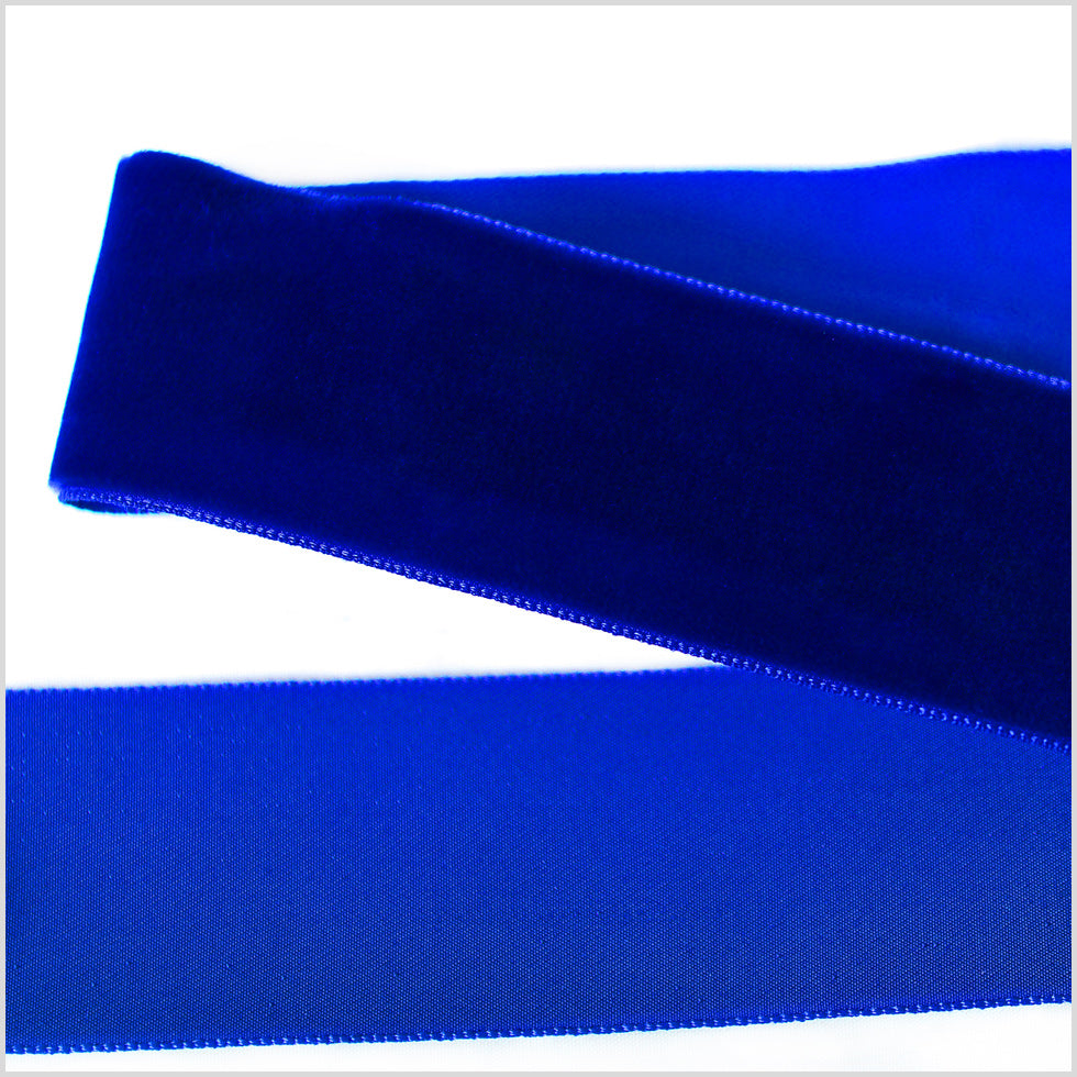 Single Faced Velvet Ribbon Made in Italy - 1.5