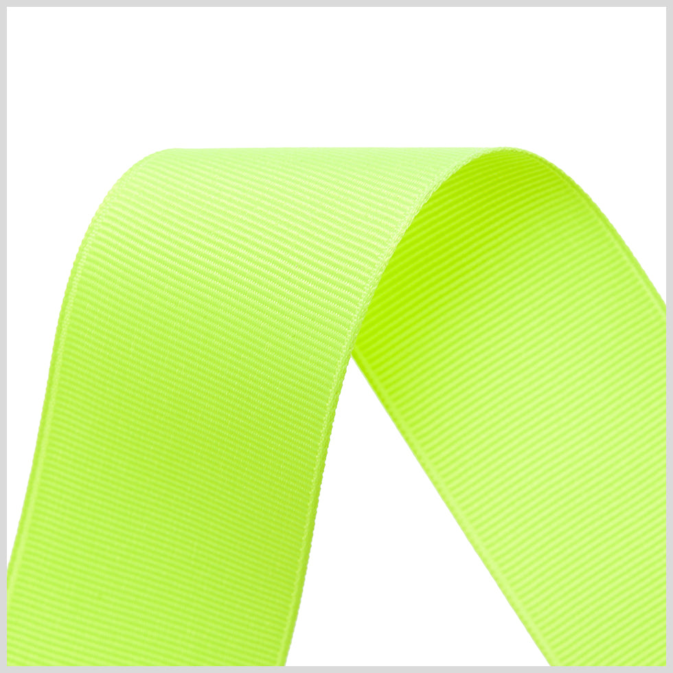 Neon Lime Grosgrain Ribbon - Joann Fabrics